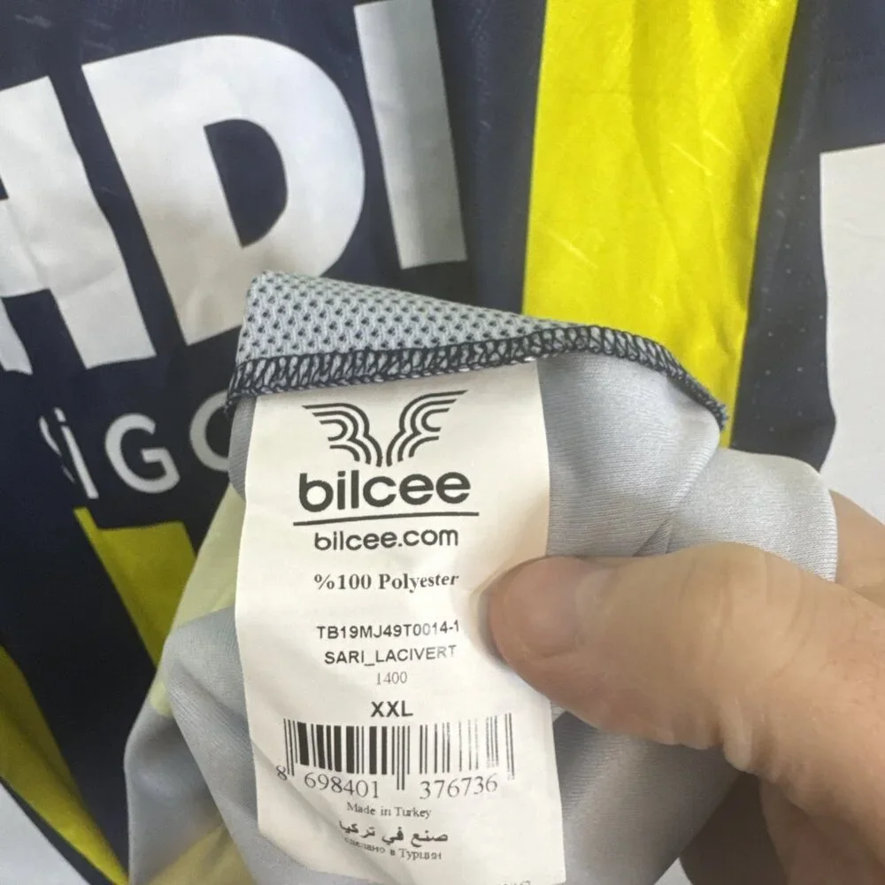 Fenerbahçe HDI Sigorta Jersey Bilcee Official Vigrass #3 XXL Volleyball‎